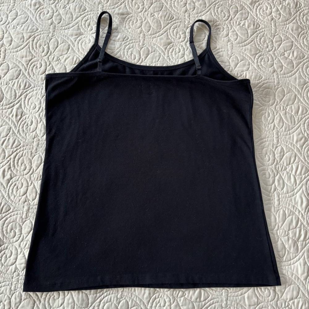 Architect Black Spaghetti-Strap Camisole